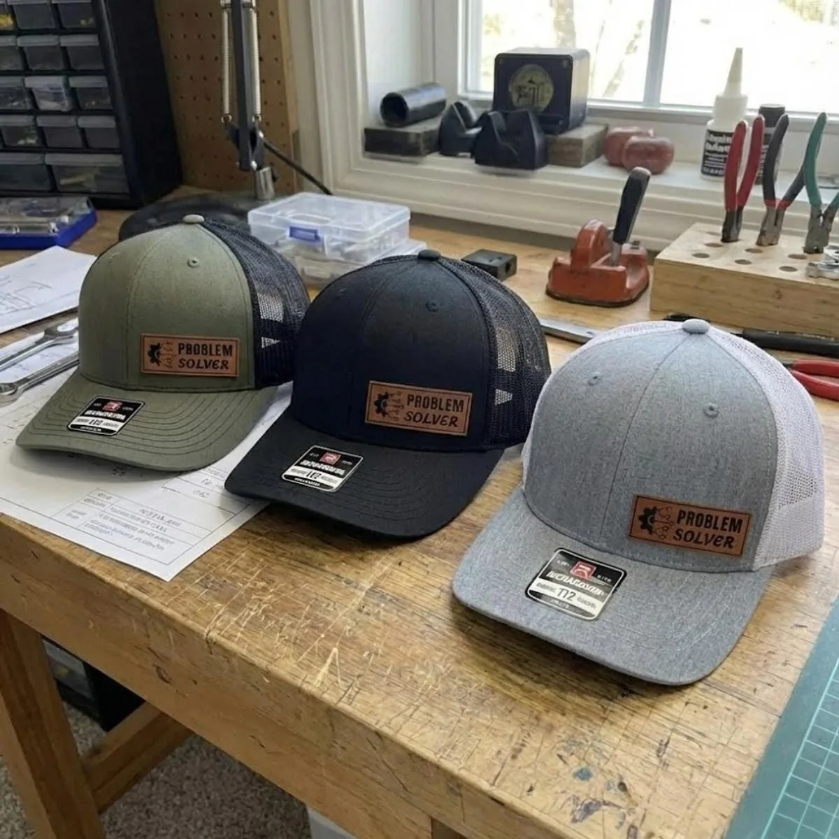 View 4 of Problem Solver Trucker Hat